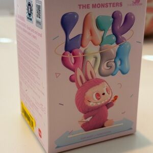 Authentic Pop Mart Labubu "Lazy Yoga” Unopened - Stretch Out